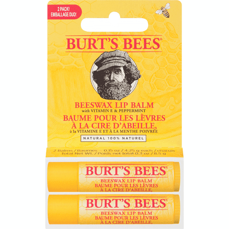 Burt's Bees 100% Natural Origin Moisturizing Lip Balm, Beeswax 8.5 g
