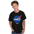 thumbnail image 5 of NASA Santa Claus Christmas Sleigh Crewneck T Shirts Boy Girl Teen Brisco Brands X, 5 of 6