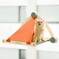 MEWOOFUN Folding Cat Window Perch For Indoor Cats