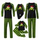 thumbnail image 1 of Conjuntos de pijamas navideños familiares a juego Grinch 2024, pijama de Grinch con parte superior y pantalones de pijama a cuadros, pijama de Grinch para niños y adultos para la familia, 4 Años, 1 of 4