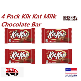 Kit Kat® Milk Chocolate Wafer Full Size Christmas Candy, Bars 1.5