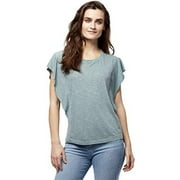 MSRP $40 William Rast Women's Freya Flutter Sleeve Tee Shirt Size Medium NWOT