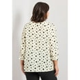thumbnail image 2 of Avenue Women's Plus Size Pintuck Popover Top, 2 of 2