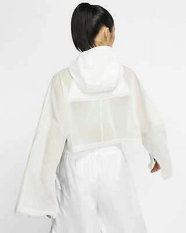 Nike Sportswear Women's Woven Windbreaker Jacket (White) Size XL - image 3 of 3