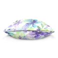 thumbnail image 2 of Floral Pattern in Purple Throw Pillow Covers Couch Pillowcases Decor for Bed Sofa 18" x 18", 2 of 7