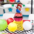 thumbnail image 3 of Decoraciones para pastel VAESCOL Mario, set de 25 piezas para cumpleaños, 3 of 4