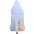 thumbnail image 3 of Sam Edelman Womens Hazel Suede Heels Pumps Blue 7 Medium (B,M), 3 of 3