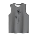 thumbnail image 4 of cfhntfmh Tank Tops for Women Lounge Crewneck Cute Print Sleeveless T-Shirts Summer Trendy Loose Blouses, 4 of 4