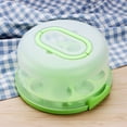 thumbnail image 7 of Cake Carrier with Lid and Handle, Cake Holder Plastic Cake Container, Portable Cake Saver with Cupcake Carrier, Cake Boxes for Cupcake Pie Cheesecake Serving XKHZJL, 7 of 7