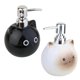 thumbnail image 1 of Dispensador de Jabón de Cerámica con Forma de , Botella de 480 Ml para Loción/Gel de Ducha con Bomba Metálica. Ideal para Baño, Cocina o Decoración del Hogar., 1 of 5