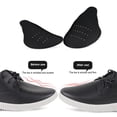 thumbnail image 2 of 2 uds Protector de cabeza de zapato zapatillas de deporte tapas de los dedos del pie soporte camilla (negro L) Tmvgtek cuidado belleza, 2 of 7