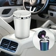 thumbnail image 5 of Car Ashtray High Grade Anti Fly Ash Auto Lid Smoke Extinguish Drop Prevention Sleek Interior Accessory Easy Clean for Vehicle Truck SUV Mess Free Portable, 5 of 5