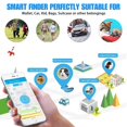 thumbnail image 2 of CHOK 4Pcs Anti-Lost tracker  GPS Pro trackr  Wireless Bluetooth 4.0 tracking  Wallet Keys Pet Finder  find my keys, 2 of 6