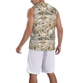 thumbnail image 2 of Sikiie Starfish and Sea Shells Basketball Jersey Reversible Men's Mesh Athletic Sports Shirts Training Practice S-4XLLarge, 2 of 6