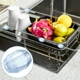 thumbnail image 6 of REGALWOVEN 30Pcs Kitchen Sink Rack Feet, Plastic Lightweight Sink Replacement Feet Clear, 6 of 6