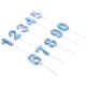 thumbnail image 2 of 10pcs Birthday Cake Number Candle Sign 3d Number Display Candle Birthday Cake Decoration Candle(0-9), 2 of 2