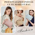 thumbnail image 6 of YOOLIFE Cosmetic Bag Cute Makeup Bag, Travel Makeup Bag Makeup Pouch Gifts for Her Teen Girl Gifts Toiletry Bag Diamond Shape Plaid, 6 of 7