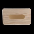 thumbnail image 5 of 2X Caja de Pañuelos de Papel Tapa de Madera Caja de Papel Sanitaria Caja de Servilletero de Madera Maciza Caja de Pañuelos de Papel Simple y de Moda, 5 of 5