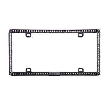 Storm Black Metal License Plate Frame – SEC13 Frames, Auto Marvel Theme