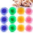 thumbnail image 2 of 12 Pcs Balle Anti-Morsure en Plastique 1.38 Po Jouet pour Chat, 2 of 10
