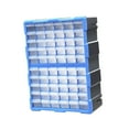 thumbnail image 5 of Mornei Drawers Storage Cabinet Organizer Container Wall Mounted Practical Tools Box for Blue 60 Drawers, 5 of 9