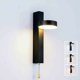 thumbnail image 1 of Aplique de pared LED tricolor de 9 W con rotación de 360° e interruptor de tiro, perfecto para sala de estar, dormitorio y cocina, 1 of 5