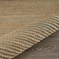 thumbnail image 5 of Laddha Home Designs 7.75' x 9.75' Brown and Blue Hand Woven Rectangular Area Throw Rug, 5 of 7