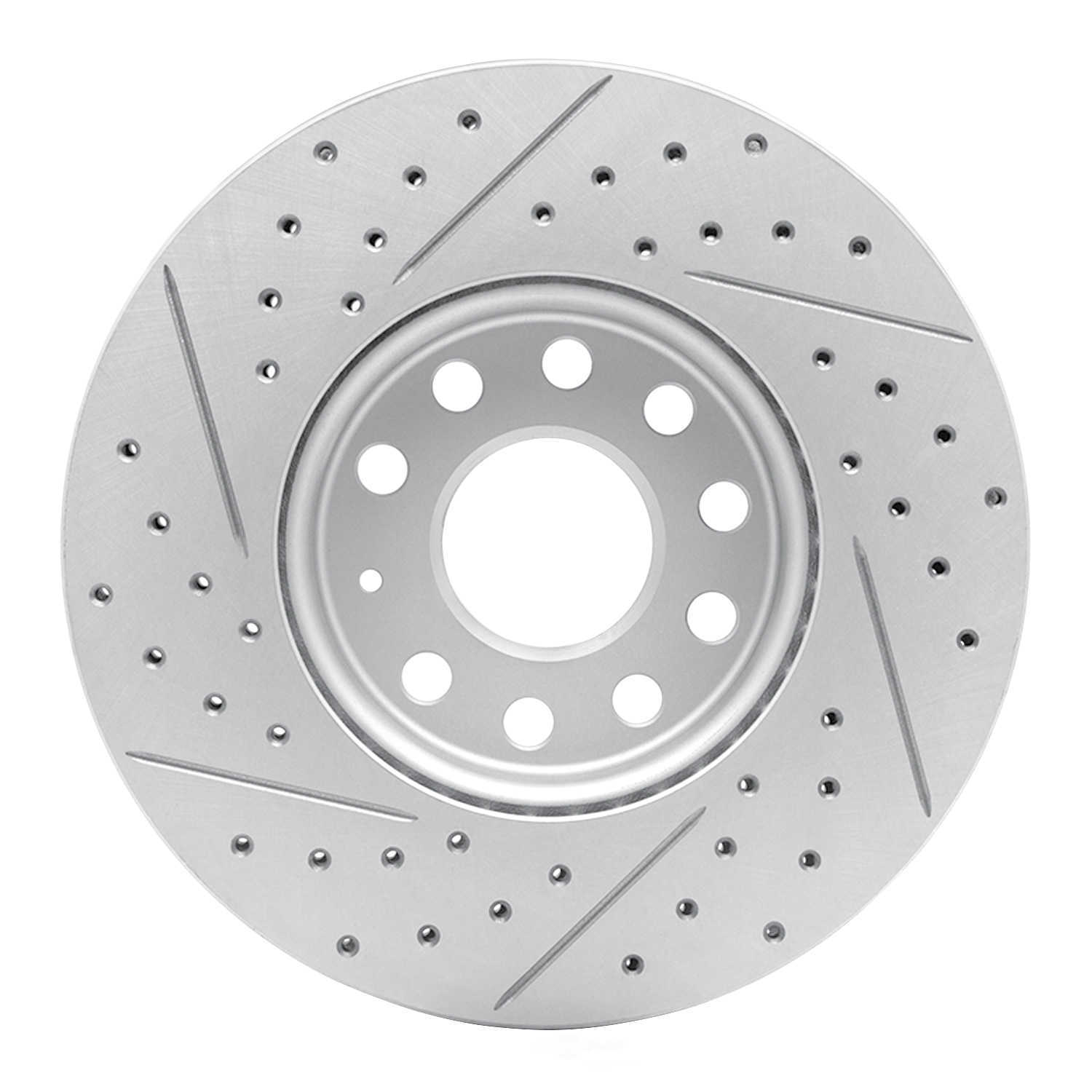 Dynamic Friction Company 830-74028R DFC Geoperformance Rotor - Drilled and Slotted