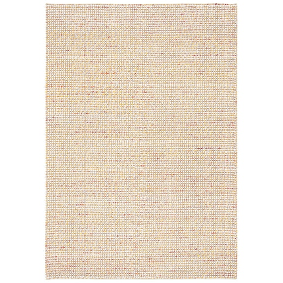 SAFAVIEH Vermont Windsor Solid Area Rug, Ivory/Gold, 5' x 8'