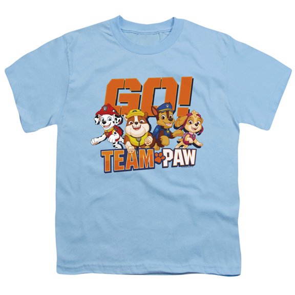 Paw Patrol Go! Team Paw Unisex Youth T Shirt