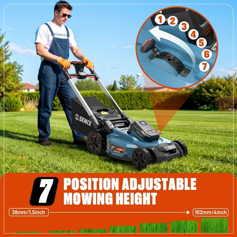 Walmart Black Friday Deals 2025 Senix Battery-Powered Push Lawn
