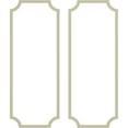 thumbnail image 4 of Ekena Millwork 28"W x 72"H Ashford Smooth Panel Moulding Kit (Double Panel), 4 of 10