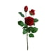 thumbnail image 2 of Arreglo floral de rosas artificiales | Pétalos de tela realistas, 55 cm de largo, blanco, rosa y rojo, adorno decorativo de plena floración | Regalo para el hogar, las fiestas y las bodas, 2 of 6