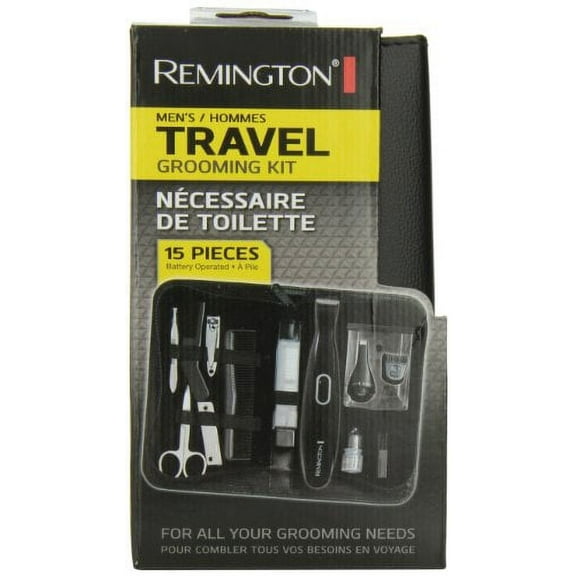 Remington TLG-100ACDN Precision Grooming Travel Kit, Black