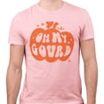 thumbnail image 2 of Pumpkin Oh My Gourd Shirt Unisex Medium Pink, 2 of 5
