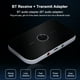 thumbnail image 3 of Transmisor Bluetooth-Compatible a AUX TV MP3 MP4 MP4 4Mbps Receptor de Música Reemplazo Adaptador de mejora PC PC Inevent EL022410-00B, 3 of 7
