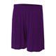 thumbnail image 1 of Pantalón corto de poliéster Cooling Performance para jóvenes MORADO XS A4 NB5244, 1 of 1