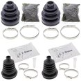 thumbnail image 1 of Complete Front Inner & Outer CV Boot Repair Kit for Suzuki LT-F4WDX King Quad 300 1996-1998 All Balls, 1 of 4
