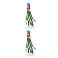 thumbnail image 4 of Injueey Manga de viento de Navidad para exteriores de 100CM, bonita caricatura Flexible de Papá Noel, bandera colgante, jardín, patio Tipo 1 2Conjunto, 4 of 6