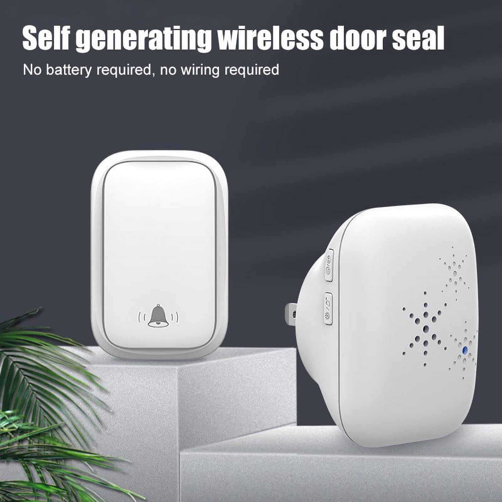 NovaSpark Ideal for Welcoming Battery Wireless Doorbell installation Euusauk Plug