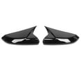 thumbnail image 2 of Couvercle de Rétroviseurs pour 10e 2016-2020 Noir Brillant, 2 of 8