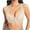 Beige, variant on Padded Sports Bra Ladies' Sexy Comfortable Soft Solid Color Front Opening Underwear Plus Size Bra Gathered Gathered Accessory Breast Daily Bra