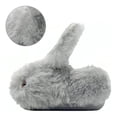 thumbnail image 6 of XIMIN Toddler Slippers Boy Girl Bunny Slippers Plush Rabbit Fuzzy Furry House Slippers Cute Non-Slip Warm Winter Shoes Suitable for Indoor and Outdoor Kids Winter Warm Slippers, 6 of 6