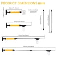 thumbnail image 2 of 4.06oz Diatomaceous Earth Powder Duster with Adjustable Length 3 Mode Garden Powder Duster Applicator Powder Applicator for Garden Orchard Lawn, 2 of 11