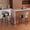 Gray, variant on IZXGS Modern Bar Stools Set of 2, 25.6" Counter Height Bar Stools with Curved Back, Faux Leather Barstools for Kitchen Island,Brown