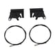 thumbnail image 3 of 2 pares de pestillos giratorios y cables para tapas de automóviles y camionetas, cable de 36" de largo, 83515, 83514, 92579, lado del conductor y, 3 of 9