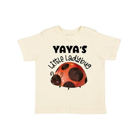 

Inktastic Yaya s Little Ladybug Gift Toddler Boy or Toddler Girl T-Shirt