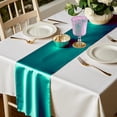 thumbnail image 2 of Tapete de mesa WENSINL, color verde azulado satinado, 30 x 274 cm, paquete de 10, 2 of 9