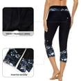 thumbnail image 3 of Attraco Swim Pants for Women High Waisted Swim Capris Swim Shorts Swimming Leggings, 3 of 7
