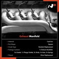 thumbnail image 3 of A-Premium Left Side Exhaust Manifold Kit with Gasket, Nut, Bolt, Stud & Heat Shield [4.3L] Compatible with Chevrolet Blazer 96-05, S10 96-04 & GMC Jimmy 96-05, Sonoma 96-04 & Oldsmobile Bravada 96-01, 3 of 5